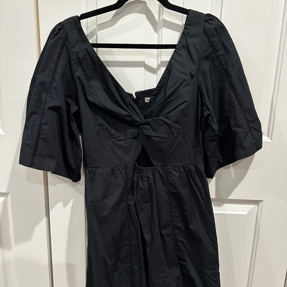 Never Worn Abercrombie Flutter Sleeve Cutout Mini Dress